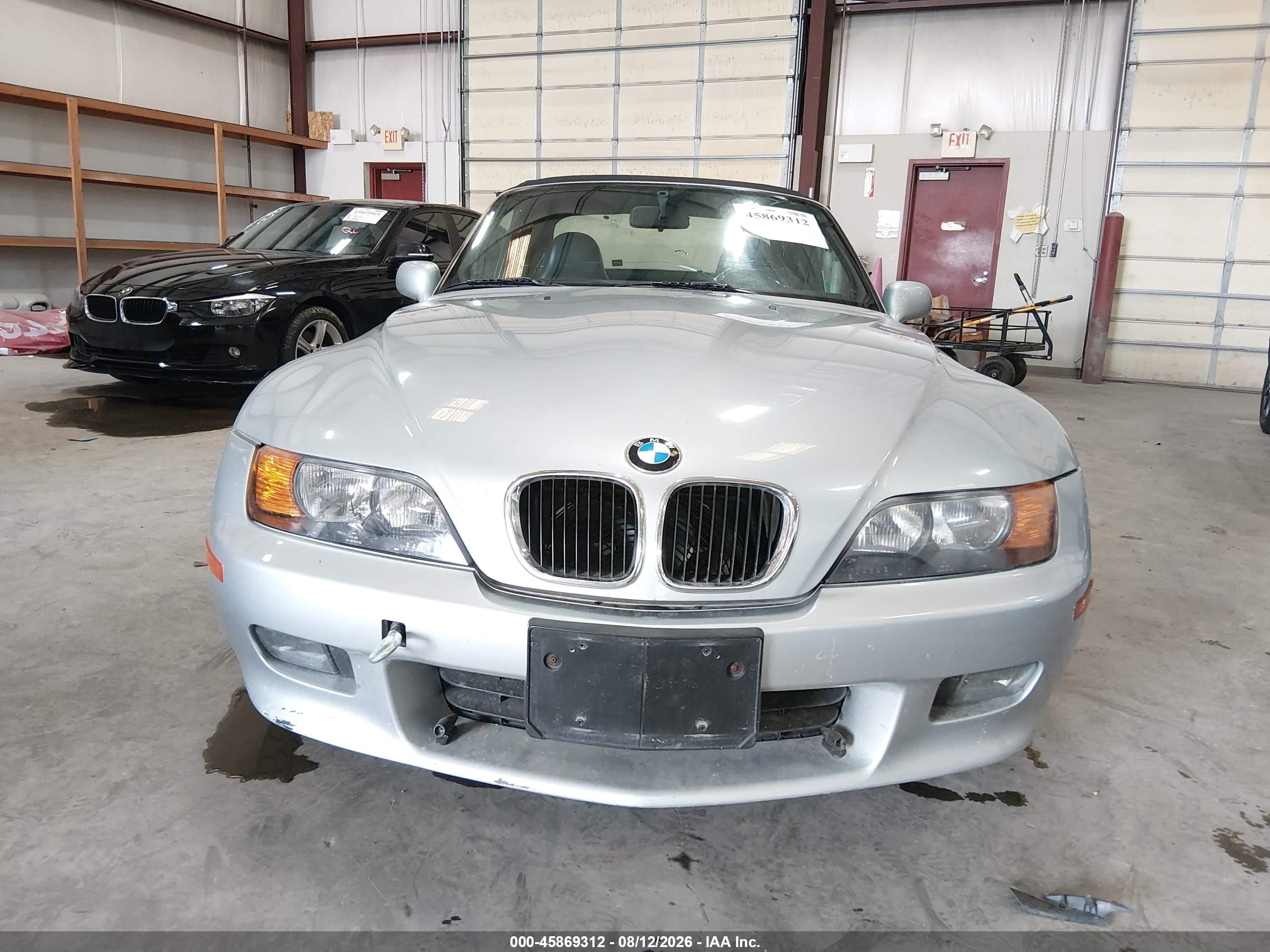 1997 Bmw Z3 2.8l Roadster Silver vin: 4USCJ3329VLC01293