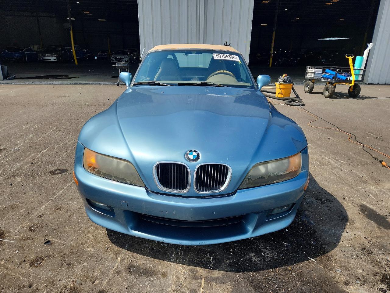 1997 Bmw Z3 2.8 Blue vin: 4USCJ3329VLC02508