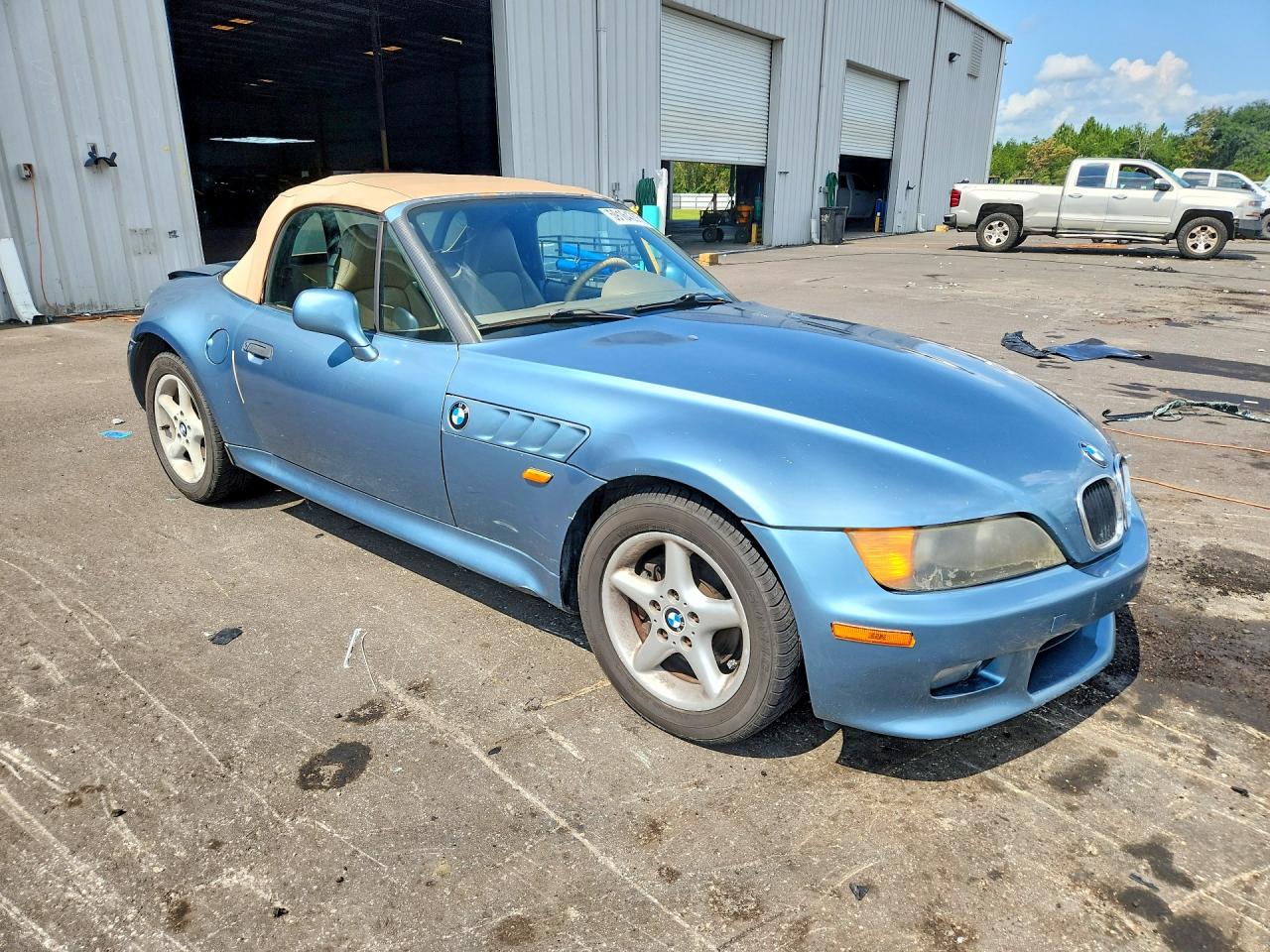 1997 Bmw Z3 2.8 Blue vin: 4USCJ3329VLC02508