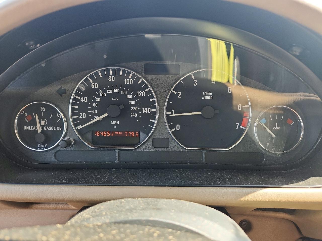 1997 Bmw Z3 2.8 Blue vin: 4USCJ3329VLC02508