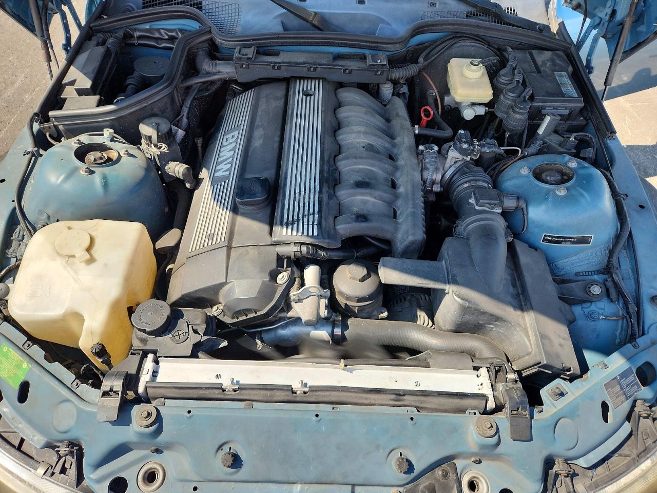 1997 Bmw Z3 2.8 Blue vin: 4USCJ3329VLC02508