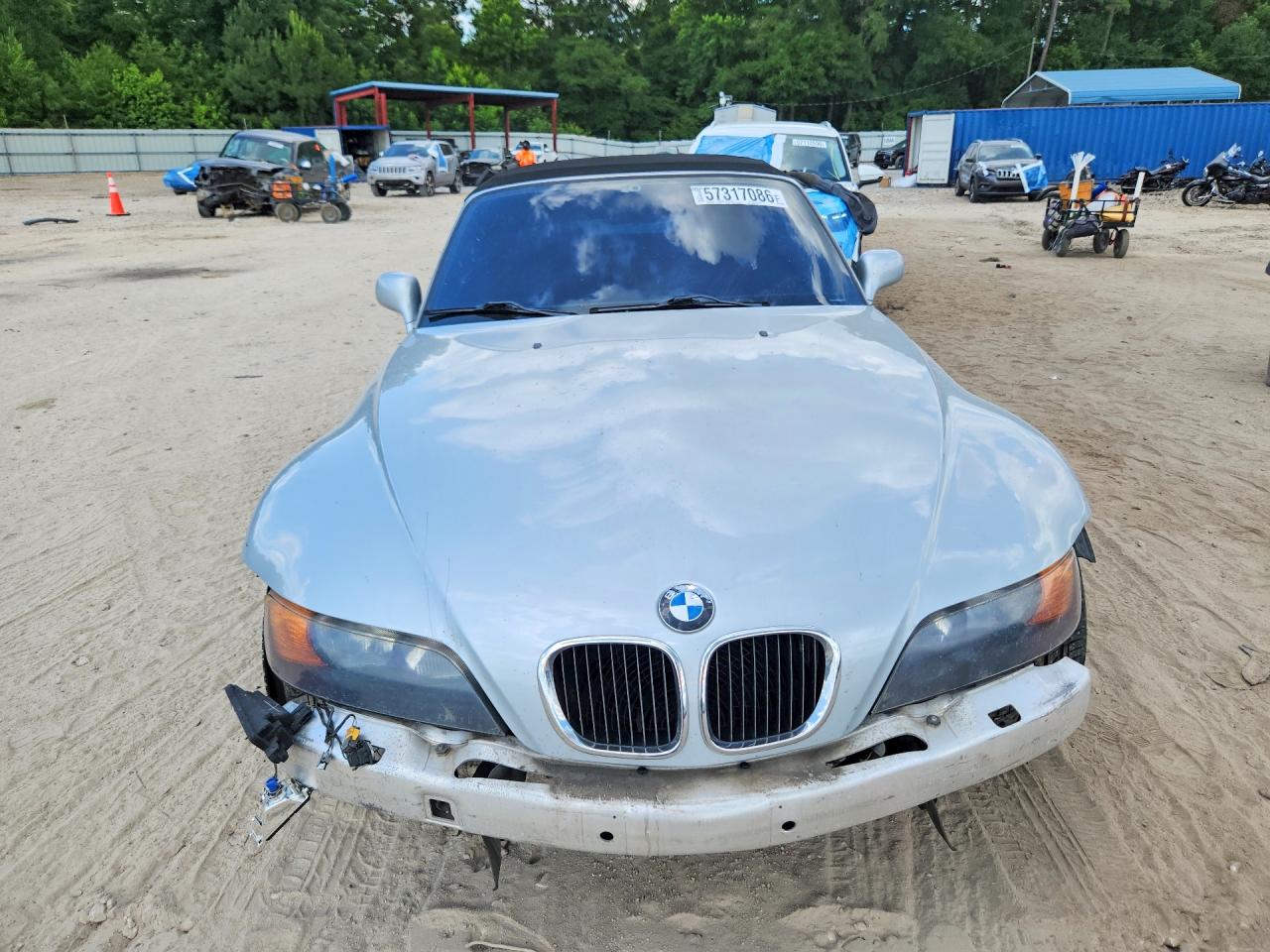1998 Bmw Z3 2.8 Silver vin: 4USCJ3339WLG20044