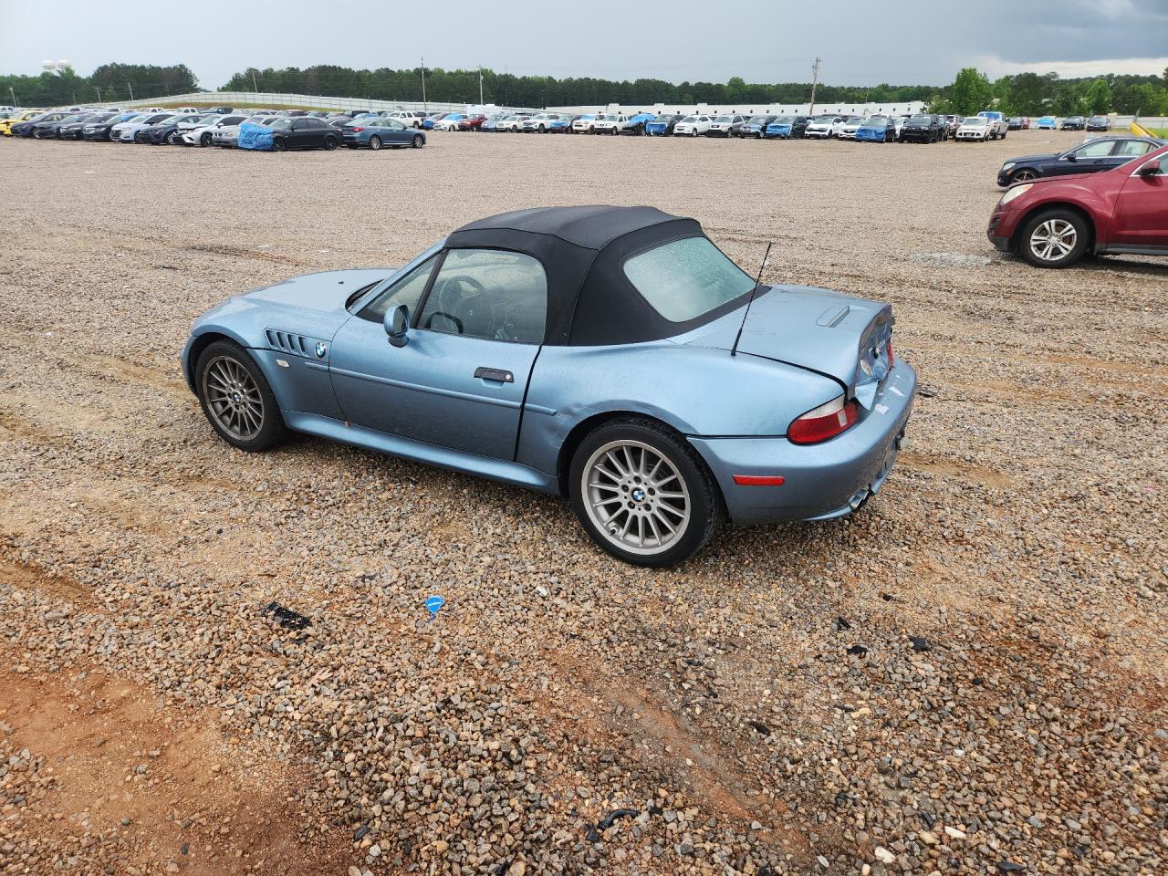 2002 Bmw Z3 3.0 Blue vin: 4USCN53462LL50674