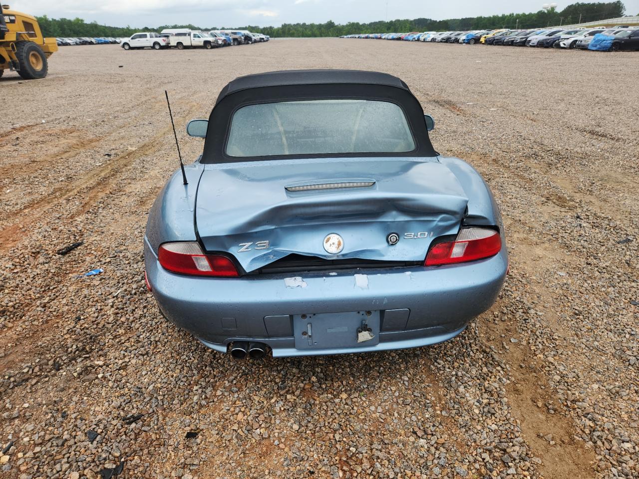 2002 Bmw Z3 3.0 Blue vin: 4USCN53462LL50674