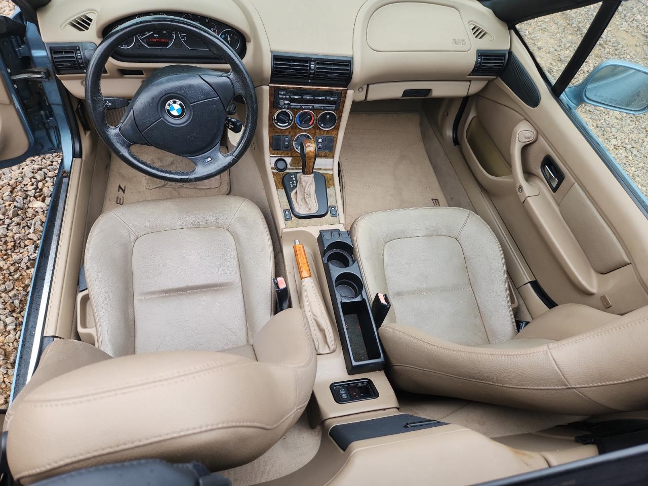 2002 Bmw Z3 3.0 Blue vin: 4USCN53462LL50674