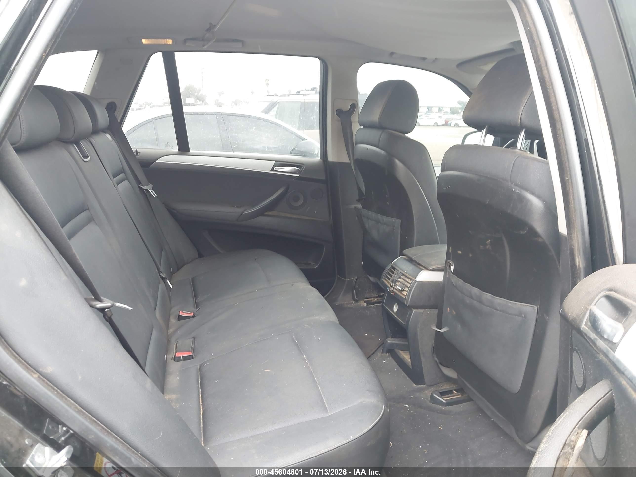 2007 Bmw X5 3.0si Black vin: 4USFE43557LY77791