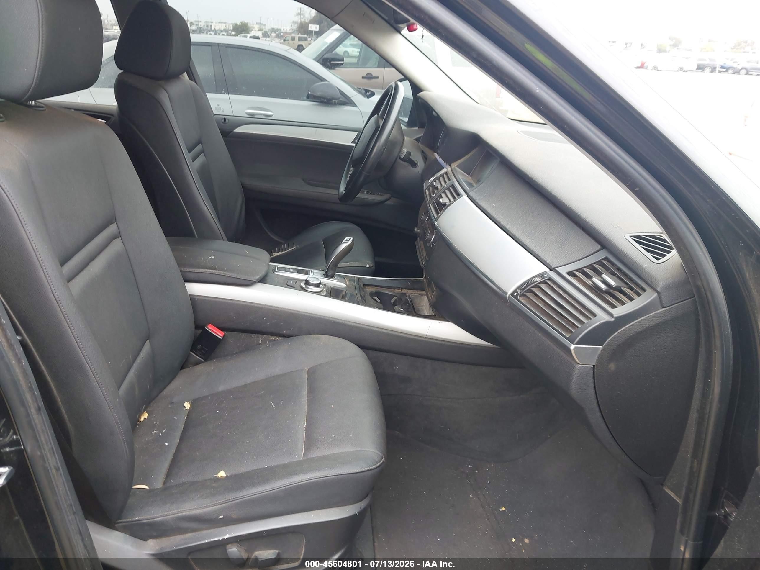 2007 Bmw X5 3.0si Black vin: 4USFE43557LY77791