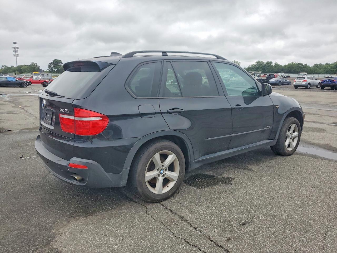 2007 Bmw X5 3.0i Черный vin: 4USFE43567LY77640