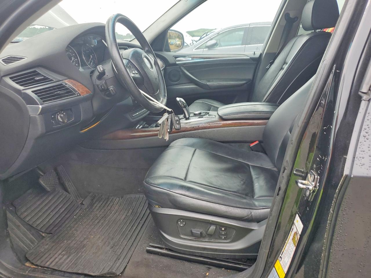 2007 Bmw X5 3.0i Черный vin: 4USFE43567LY77640