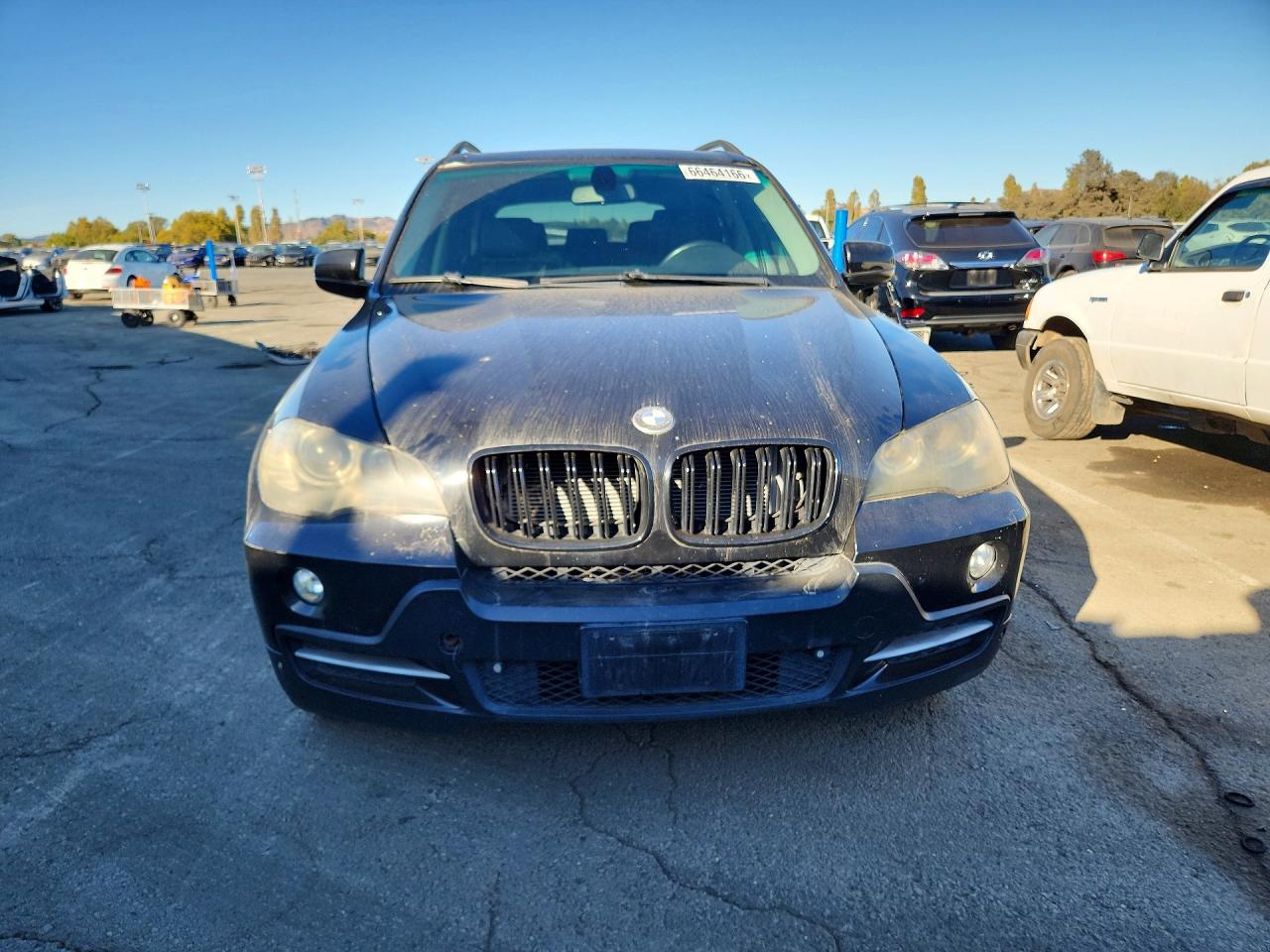 2007 Bmw X5 3.0i Черный vin: 4USFE43567LY78223