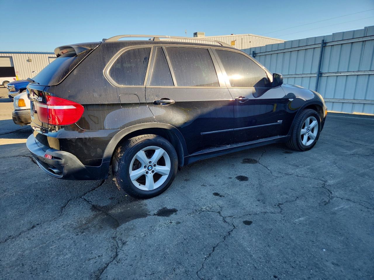 2007 Bmw X5 3.0i Черный vin: 4USFE43567LY78223