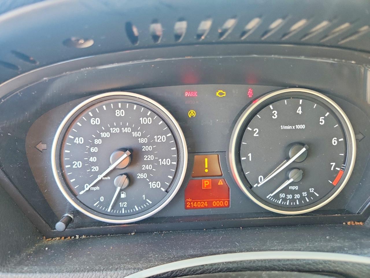 2007 Bmw X5 3.0i Черный vin: 4USFE43567LY78223