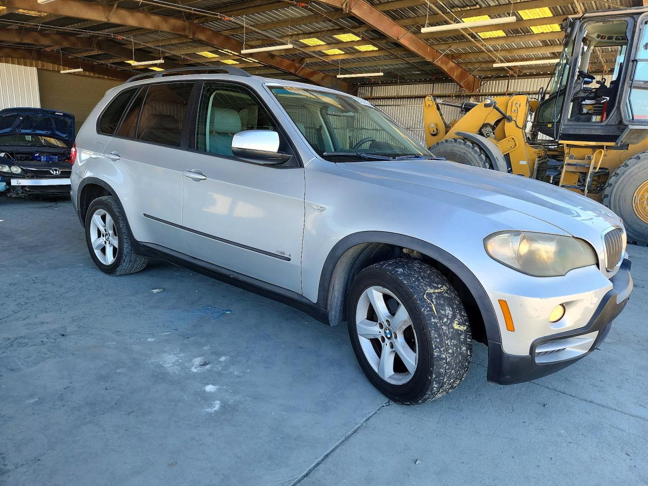 2007 Bmw X5 3.0i Silver vin: 4USFE43577LY79946