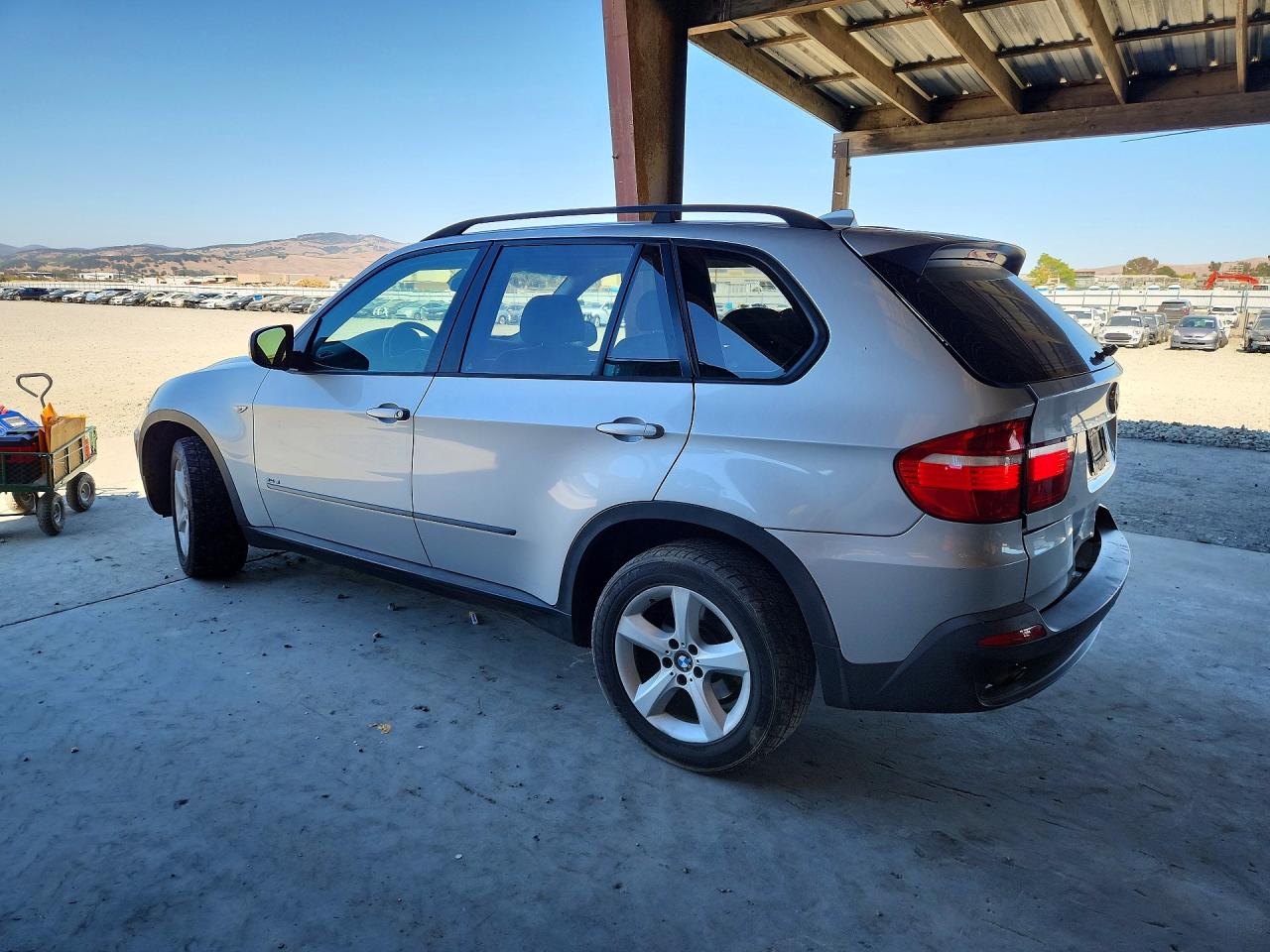 2007 Bmw X5 3.0i Silver vin: 4USFE43577LY79946