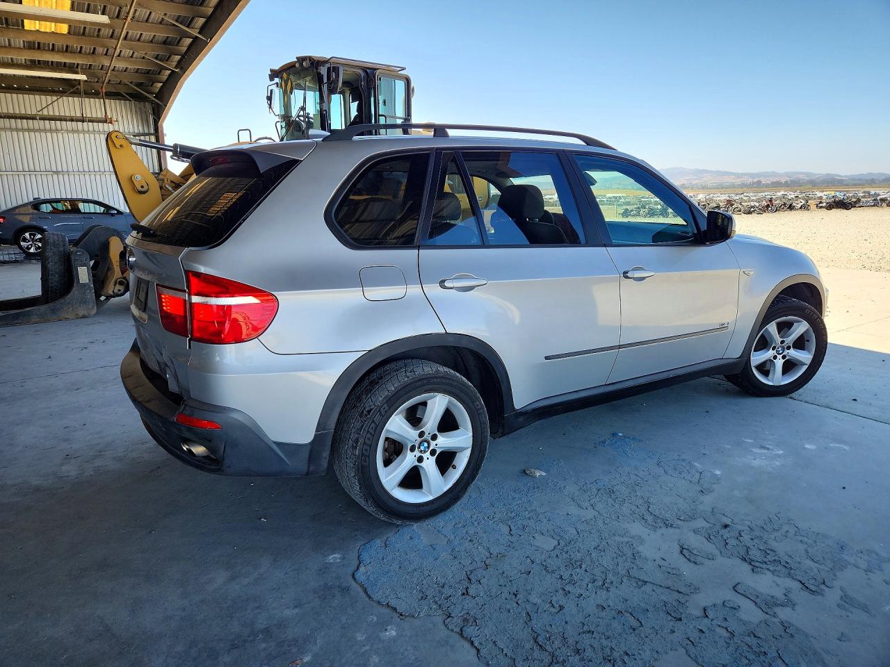 2007 Bmw X5 3.0i Silver vin: 4USFE43577LY79946