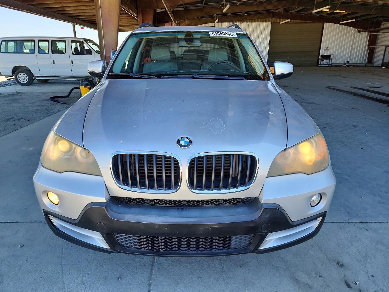 2007 Bmw X5 3.0i Silver vin: 4USFE43577LY79946