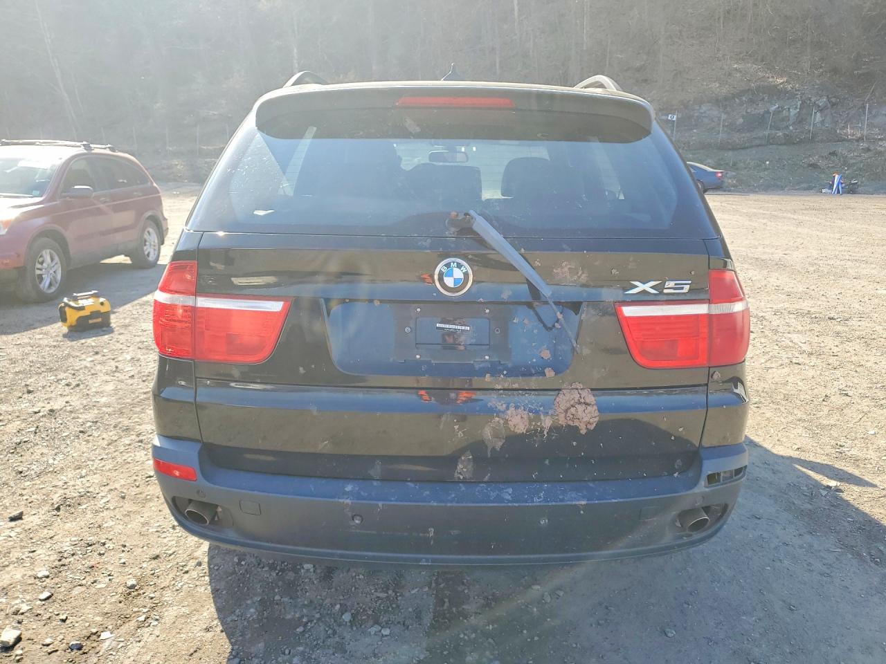 2007 Bmw X5 3.0i Black vin: 4USFE43597LY77678