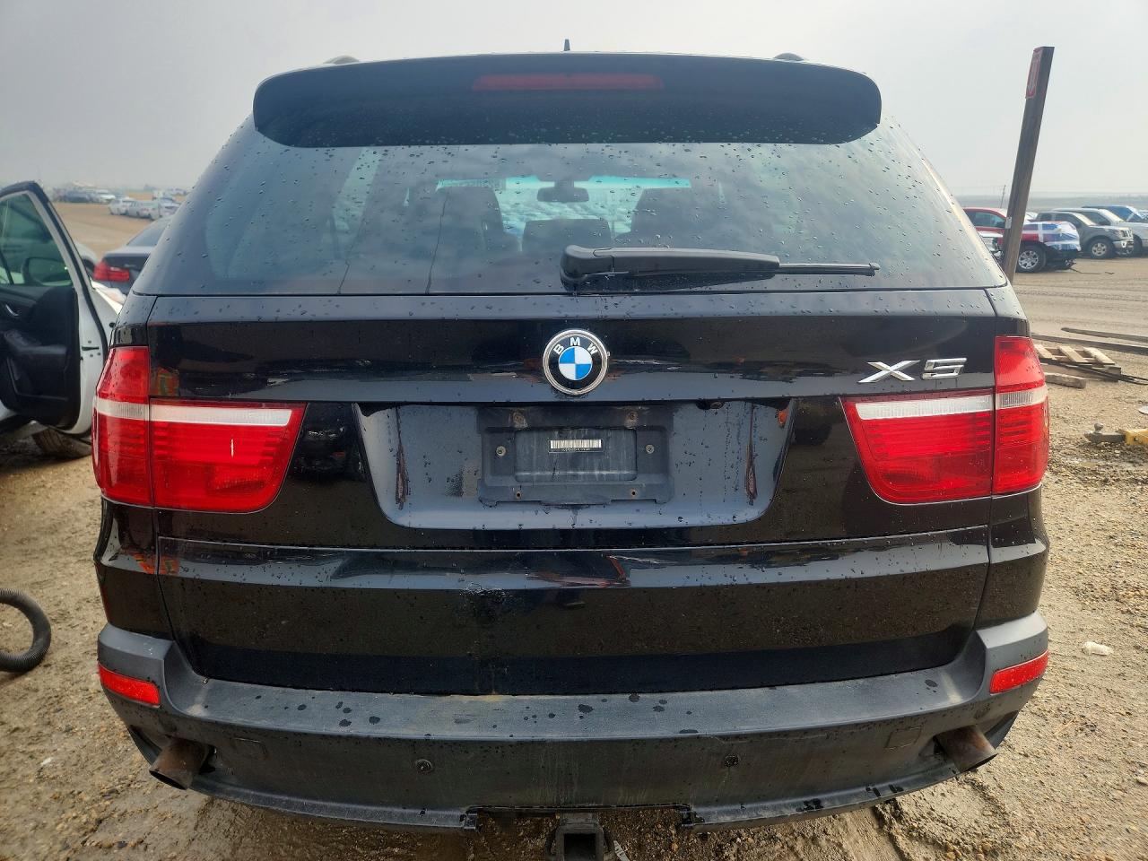 2007 Bmw X5 3.0i Black vin: 4USFE435X7LY74689