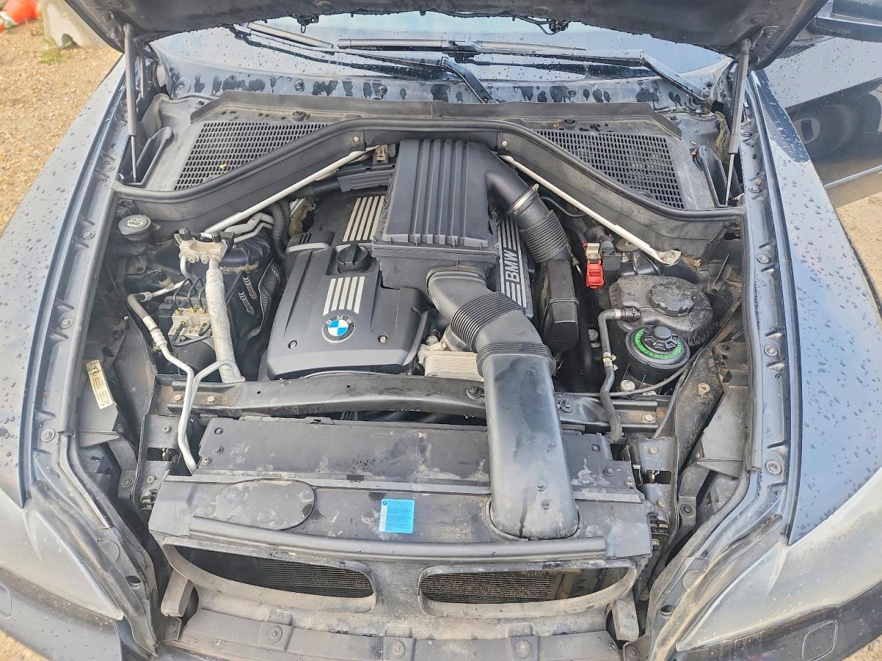 2007 Bmw X5 3.0i Black vin: 4USFE435X7LY74689