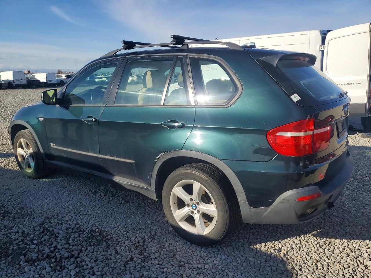 2008 Bmw X5 3.0i Бирюзовый vin: 4USFE435X7LY76037