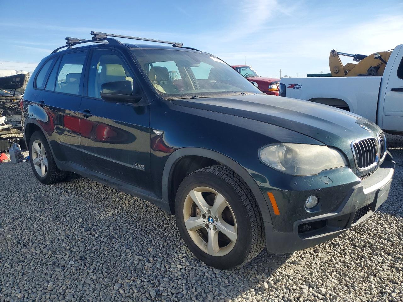 2008 Bmw X5 3.0i Бирюзовый vin: 4USFE435X7LY76037