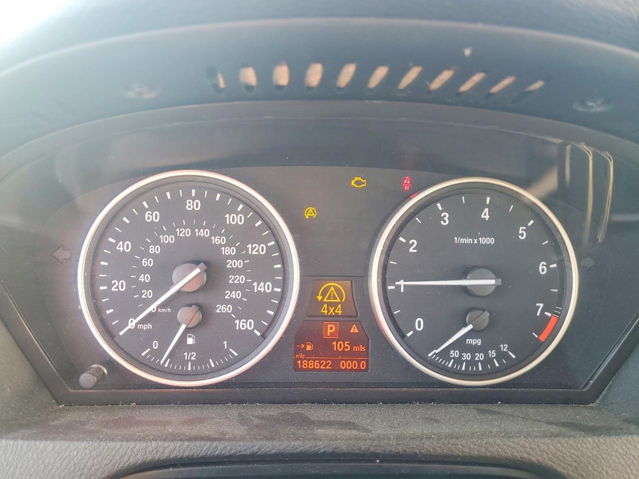 2008 Bmw X5 3.0i Бирюзовый vin: 4USFE435X7LY76037