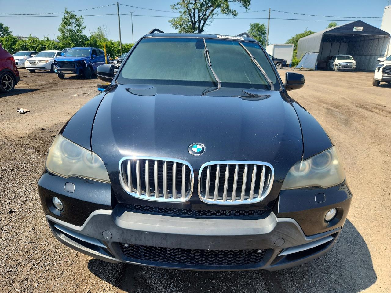 2007 Bmw X5 4.8i Black vin: 4USFE83507LY63501