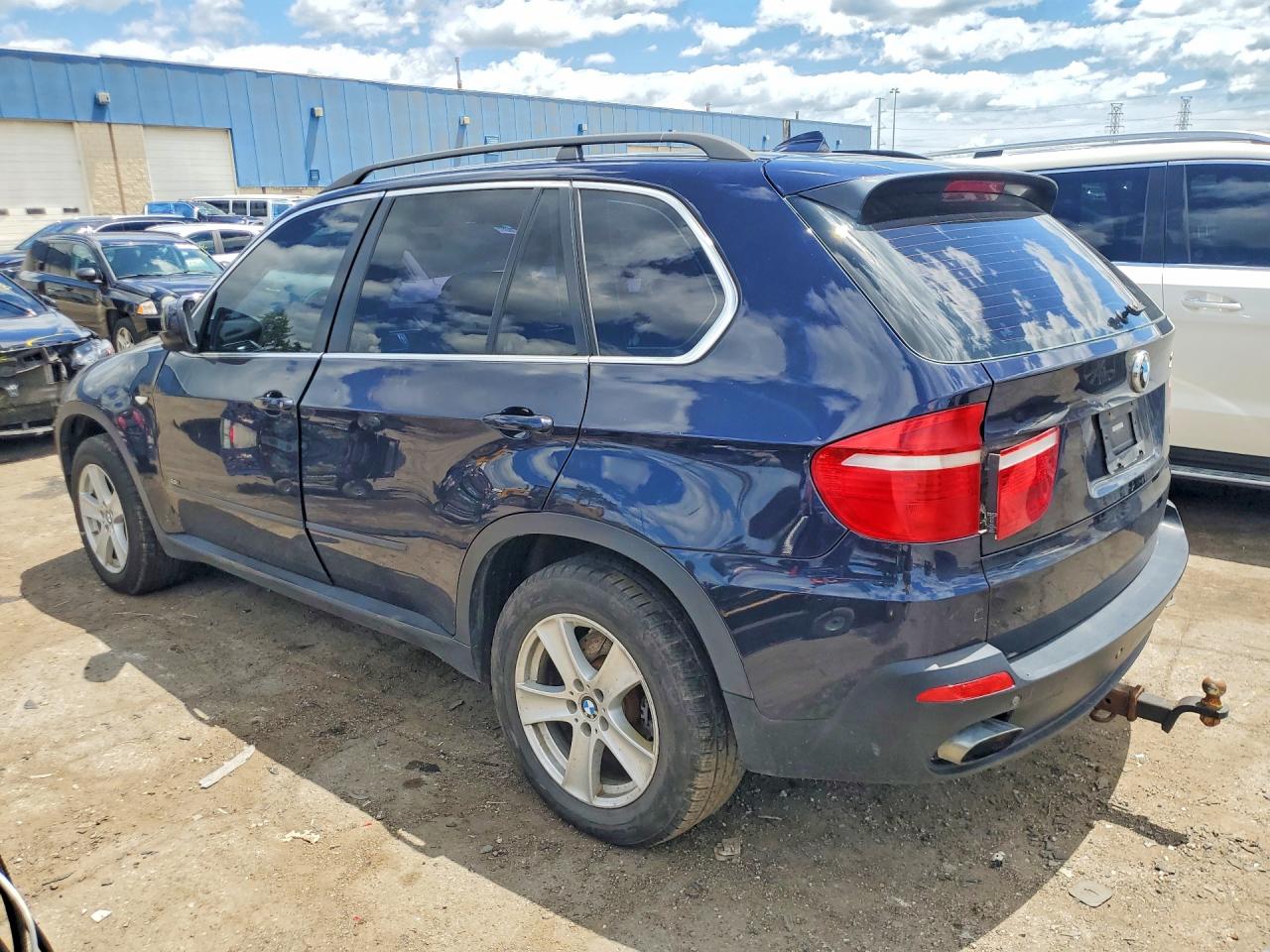 2007 Bmw X5 4.8i Black vin: 4USFE83537LY63735