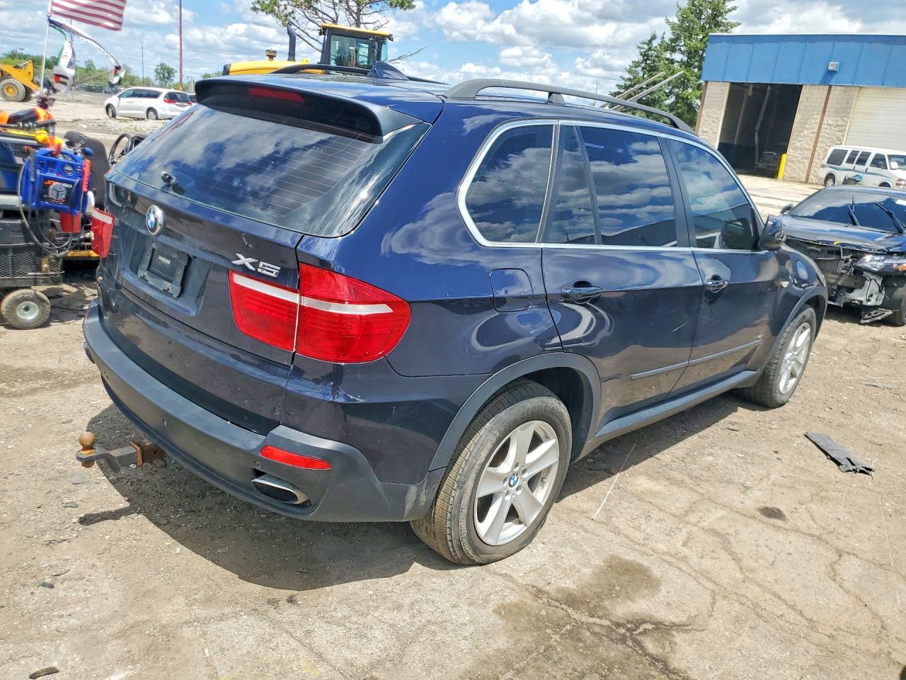 2007 Bmw X5 4.8i Black vin: 4USFE83537LY63735