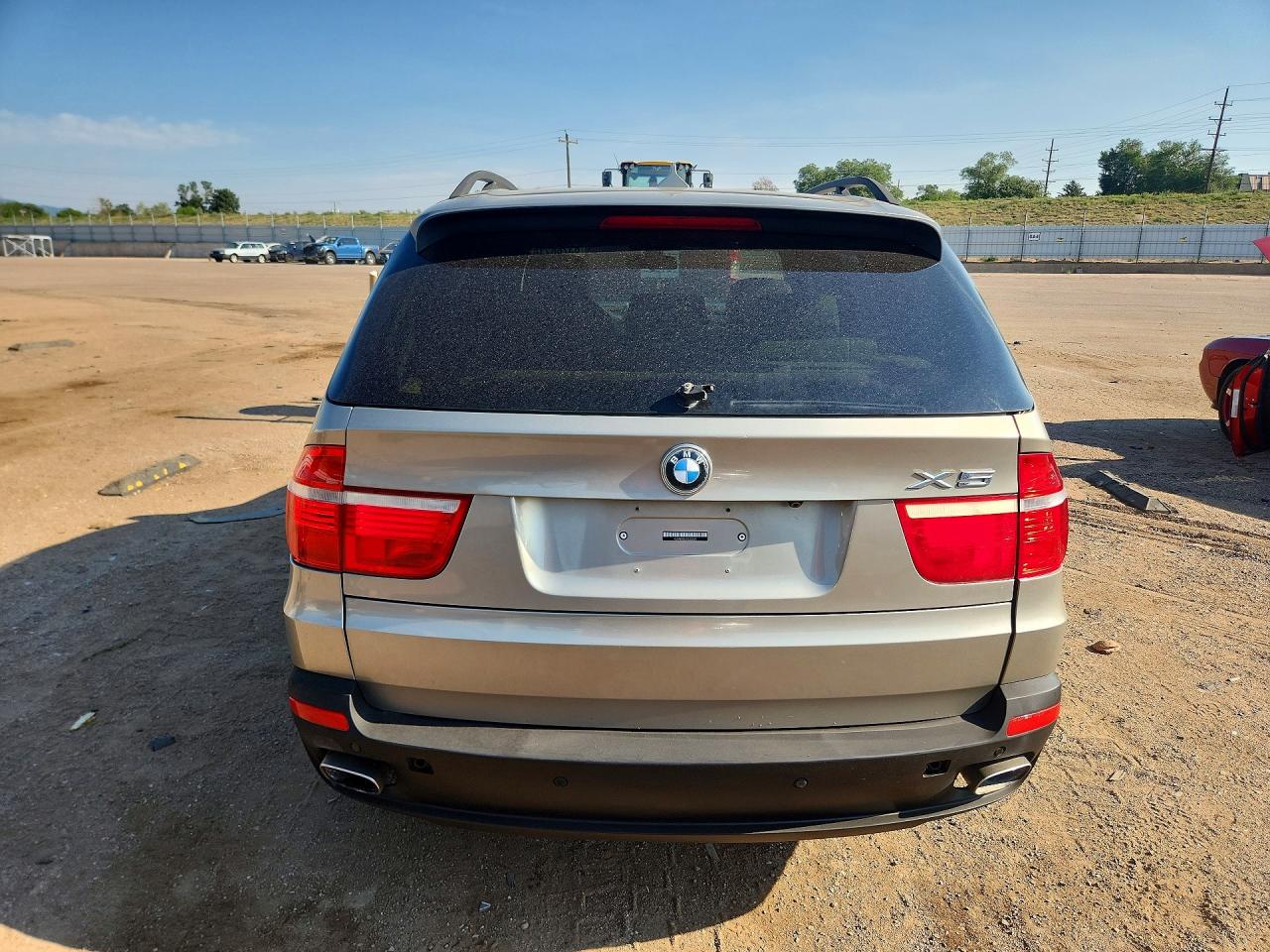 2007 Bmw X5 4.8i Beige vin: 4USFE835X7LZ37071