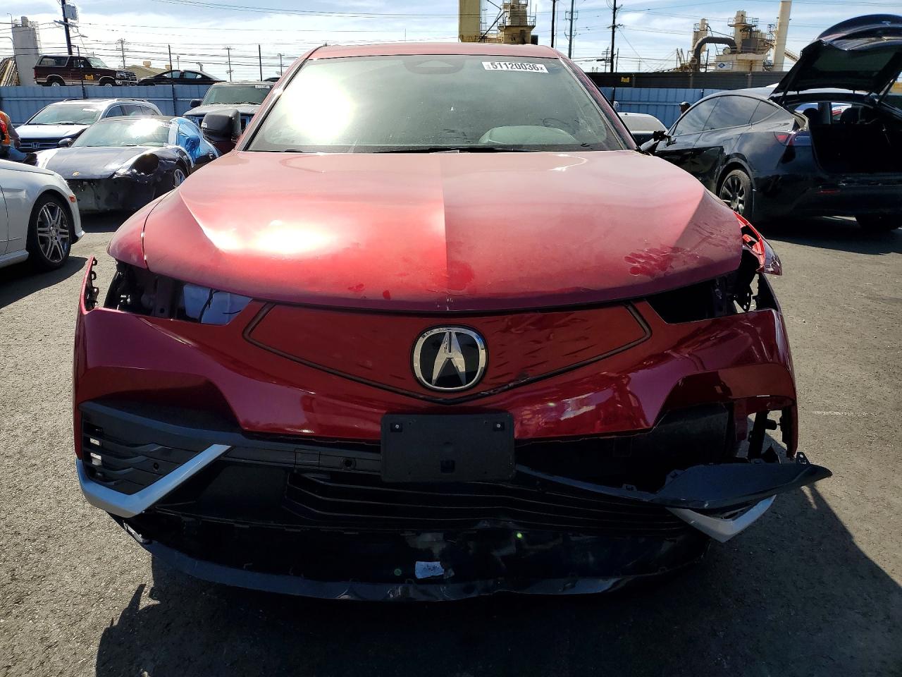 2024 Acura Zdx A-spec Красный vin: 4W5KHMRK7RZ505543