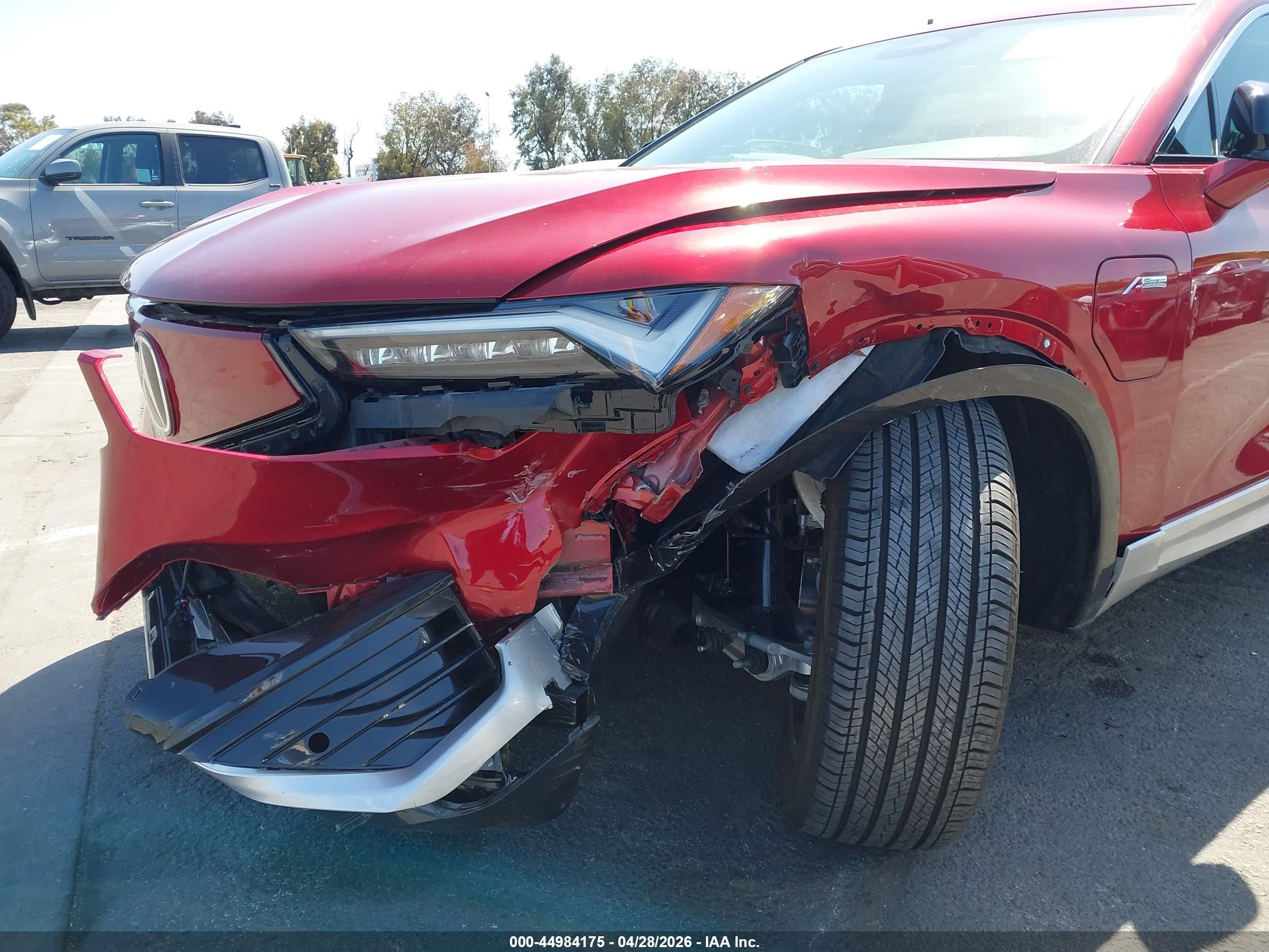 2024 Acura Zdx A-spec Красный vin: 4W5KHMRK8RZ515692