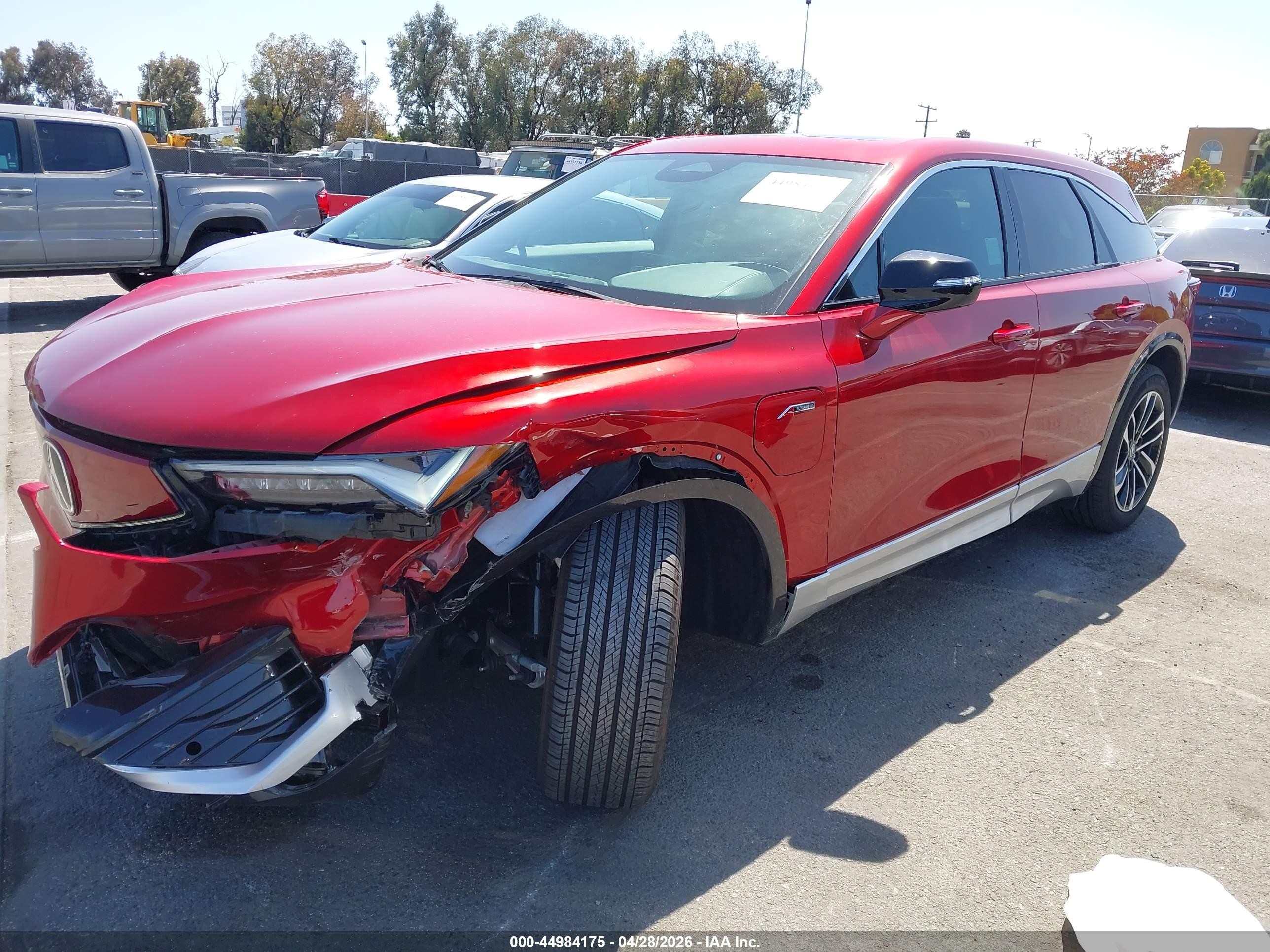 2024 Acura Zdx A-spec Красный vin: 4W5KHMRK8RZ515692