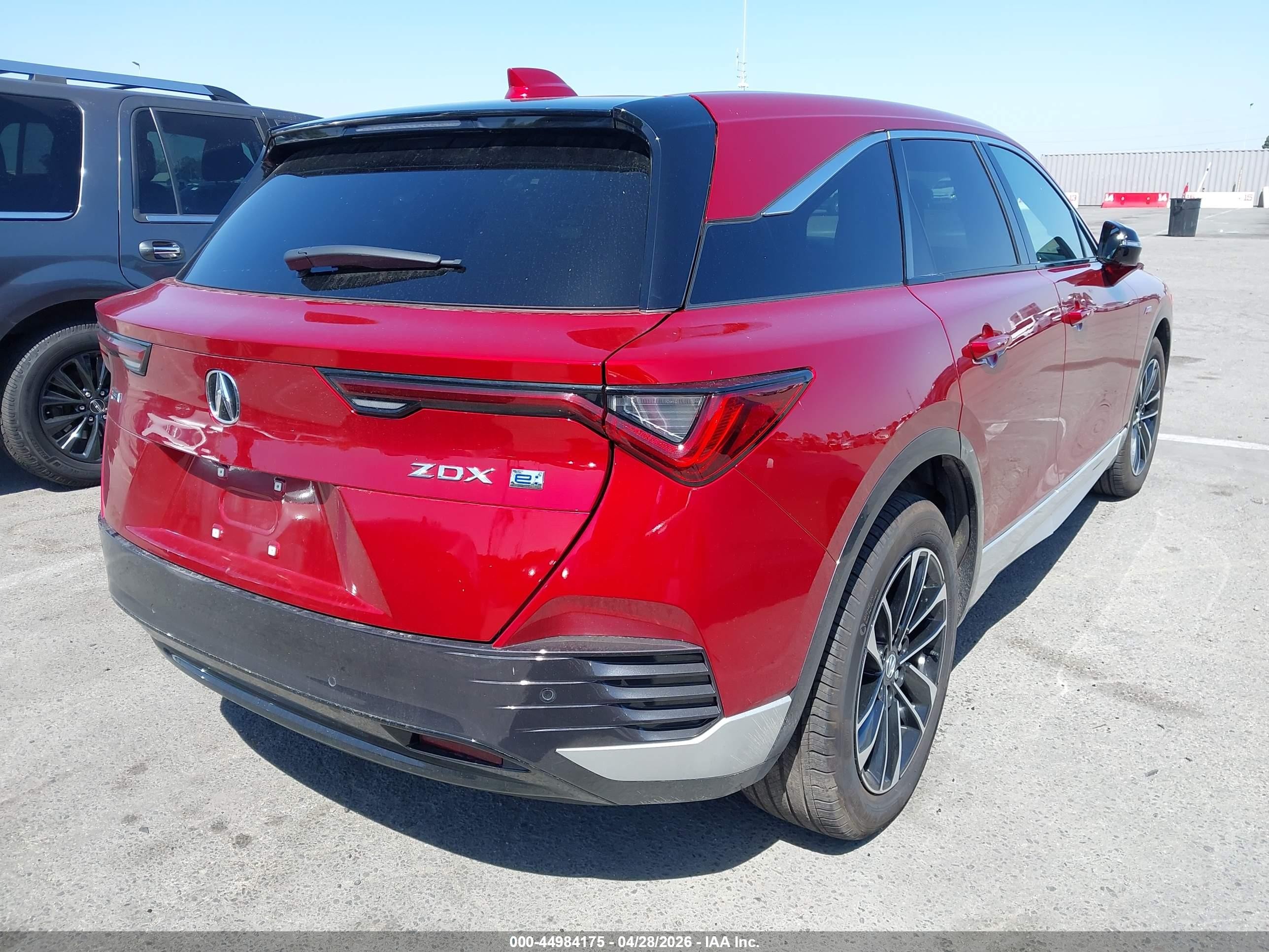 2024 Acura Zdx A-spec Красный vin: 4W5KHMRK8RZ515692