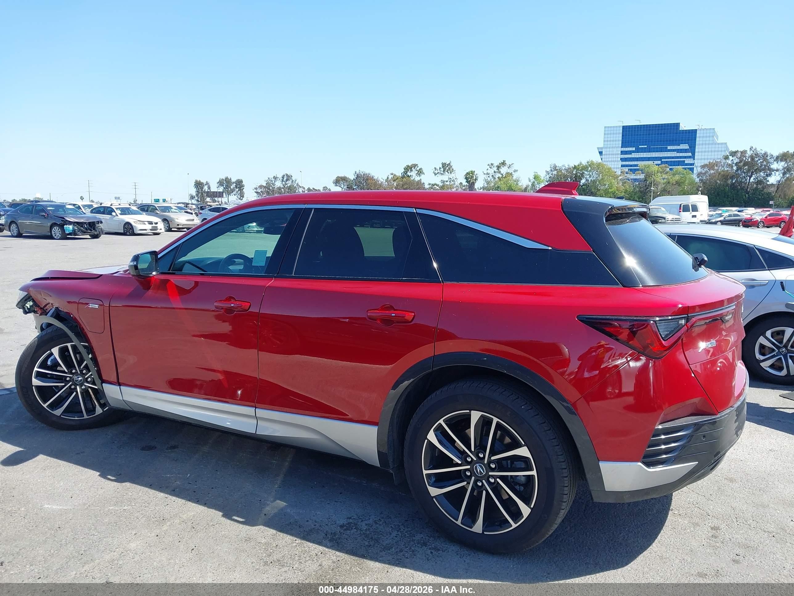 2024 Acura Zdx A-spec Красный vin: 4W5KHMRK8RZ515692