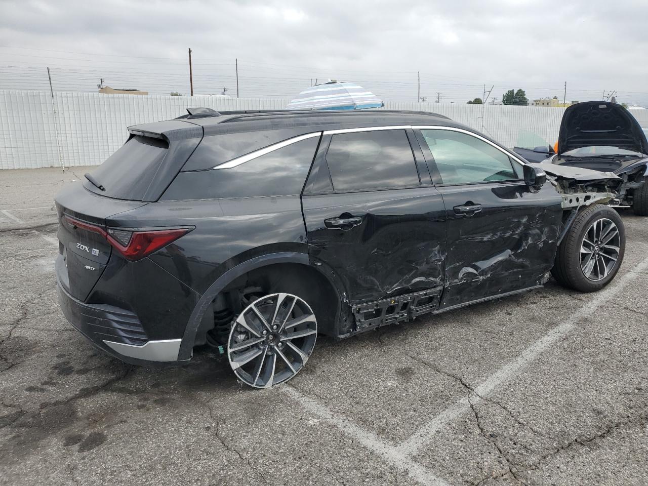 2024 Acura Zdx A-spec Черный vin: 4W5KHNRL9RZ501475