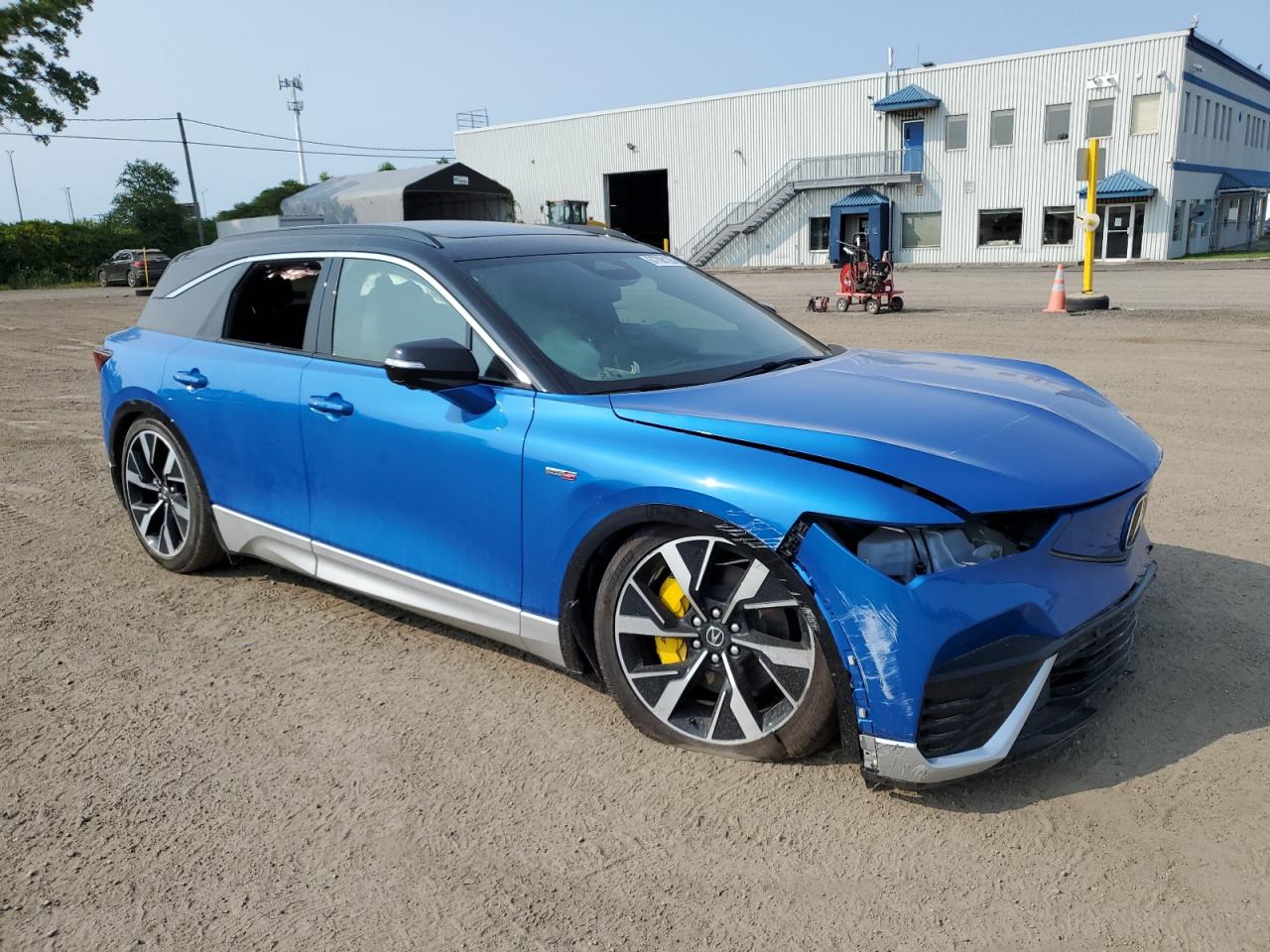 2024 Acura Zdx Type-s Синий vin: 4W5XHPRL7RZ502089
