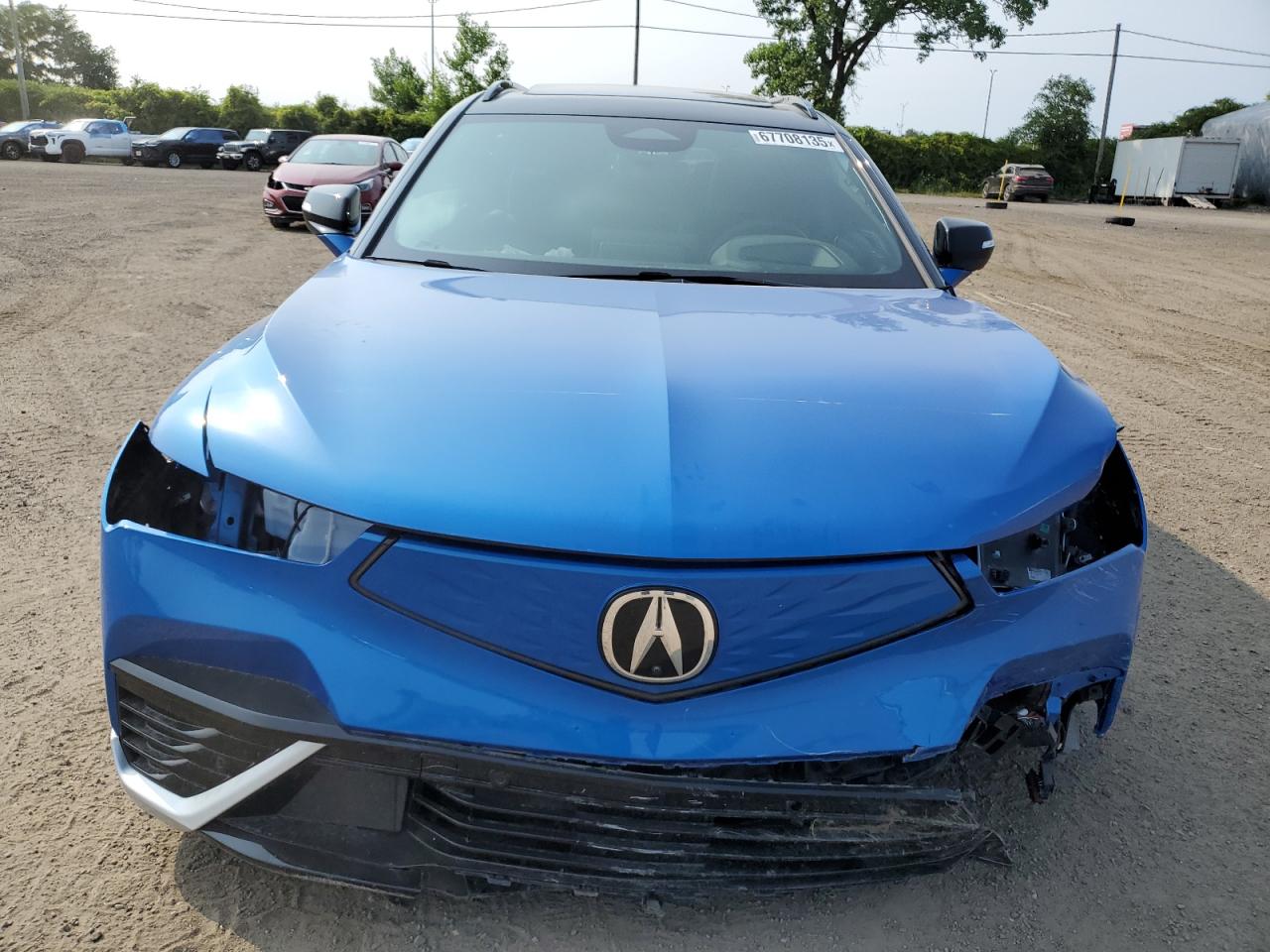 2024 Acura Zdx Type-s Синий vin: 4W5XHPRL7RZ502089