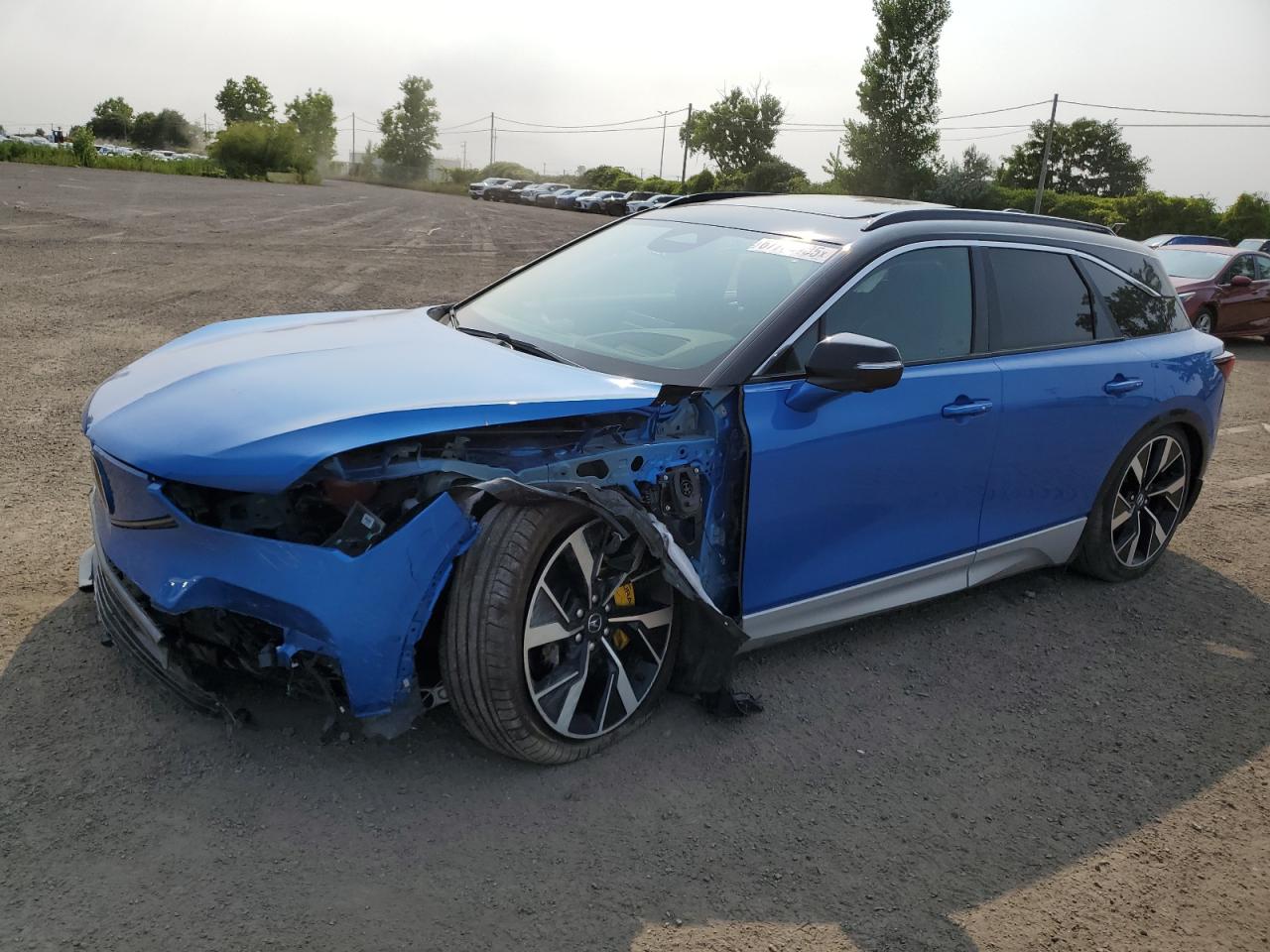2024 Acura Zdx Type-s Blue vin: 4W5XHPRL7RZ502089