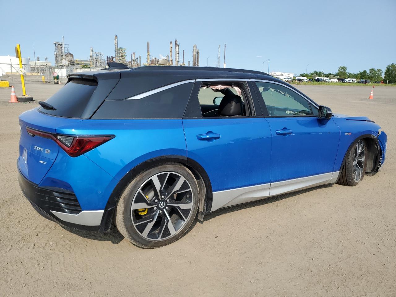 2024 Acura Zdx Type-s Синий vin: 4W5XHPRL7RZ502089