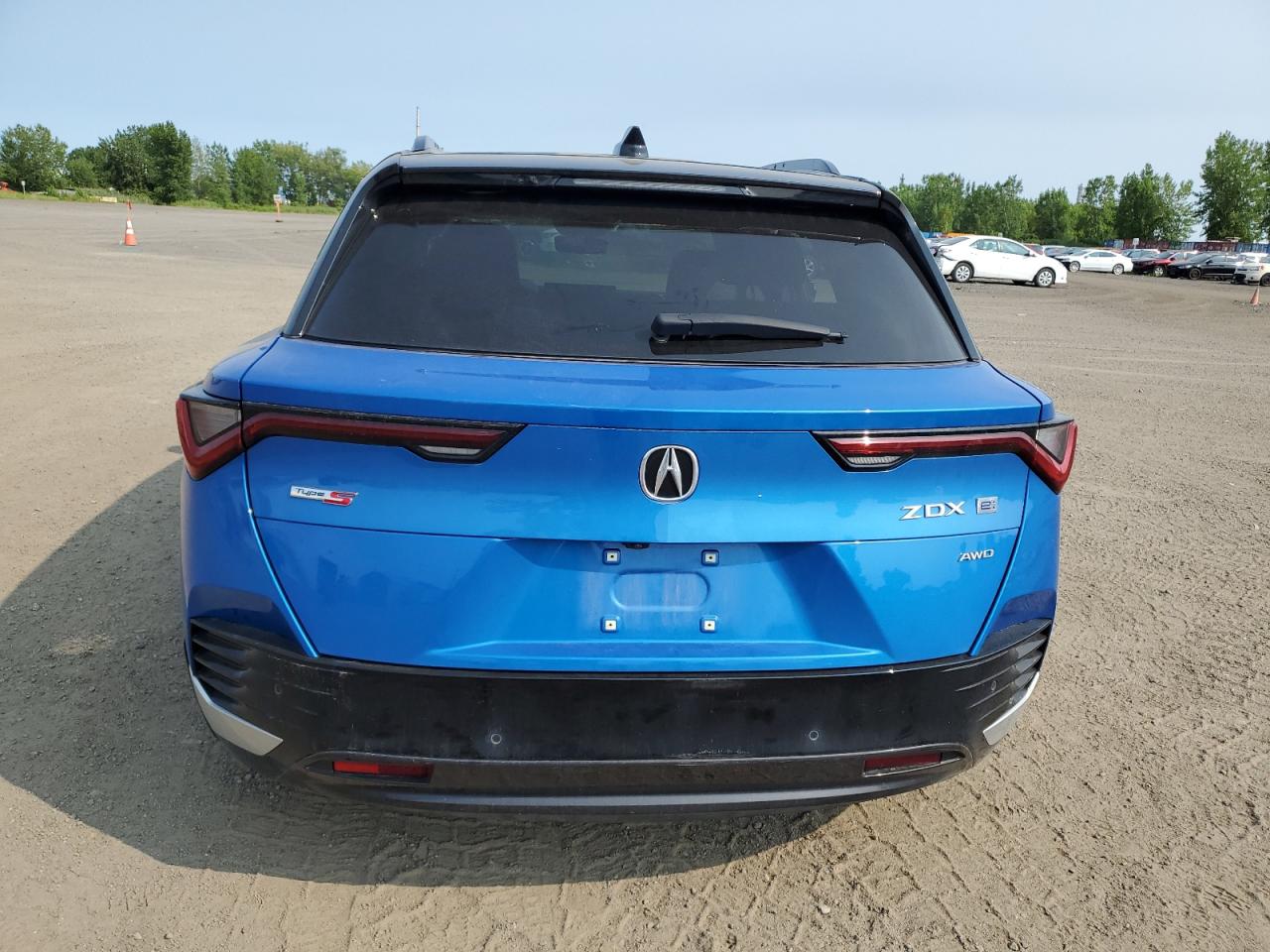 2024 Acura Zdx Type-s Синий vin: 4W5XHPRL7RZ502089