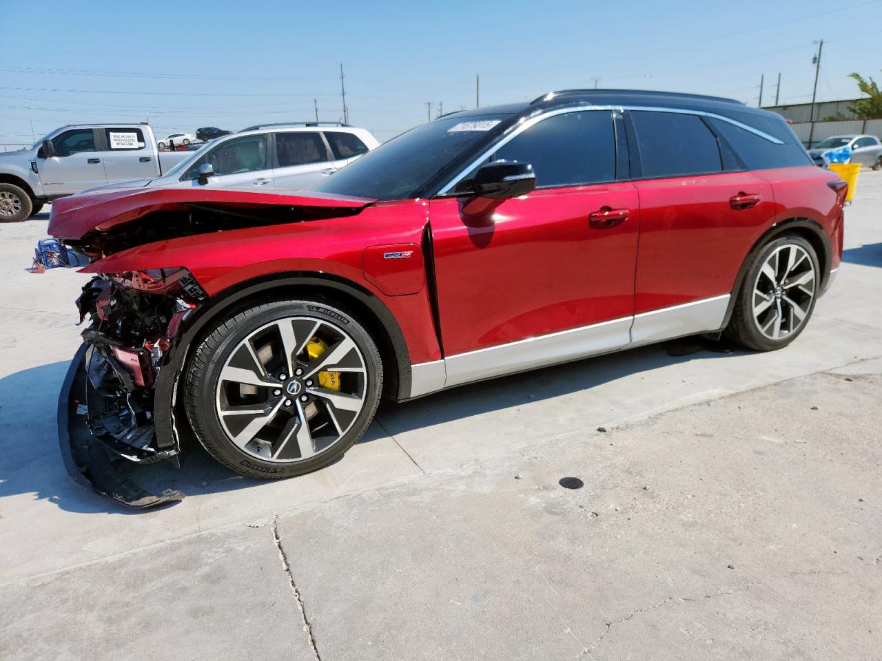 2024 Acura Zdx Type-s Красный vin: 4W5XHPRL9RZ515233