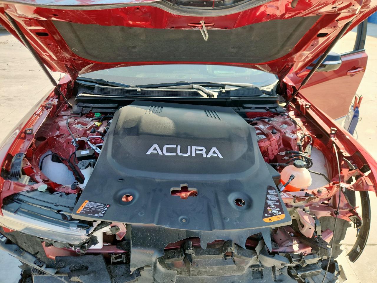 2024 Acura Zdx Type-s Красный vin: 4W5XHPRL9RZ515233