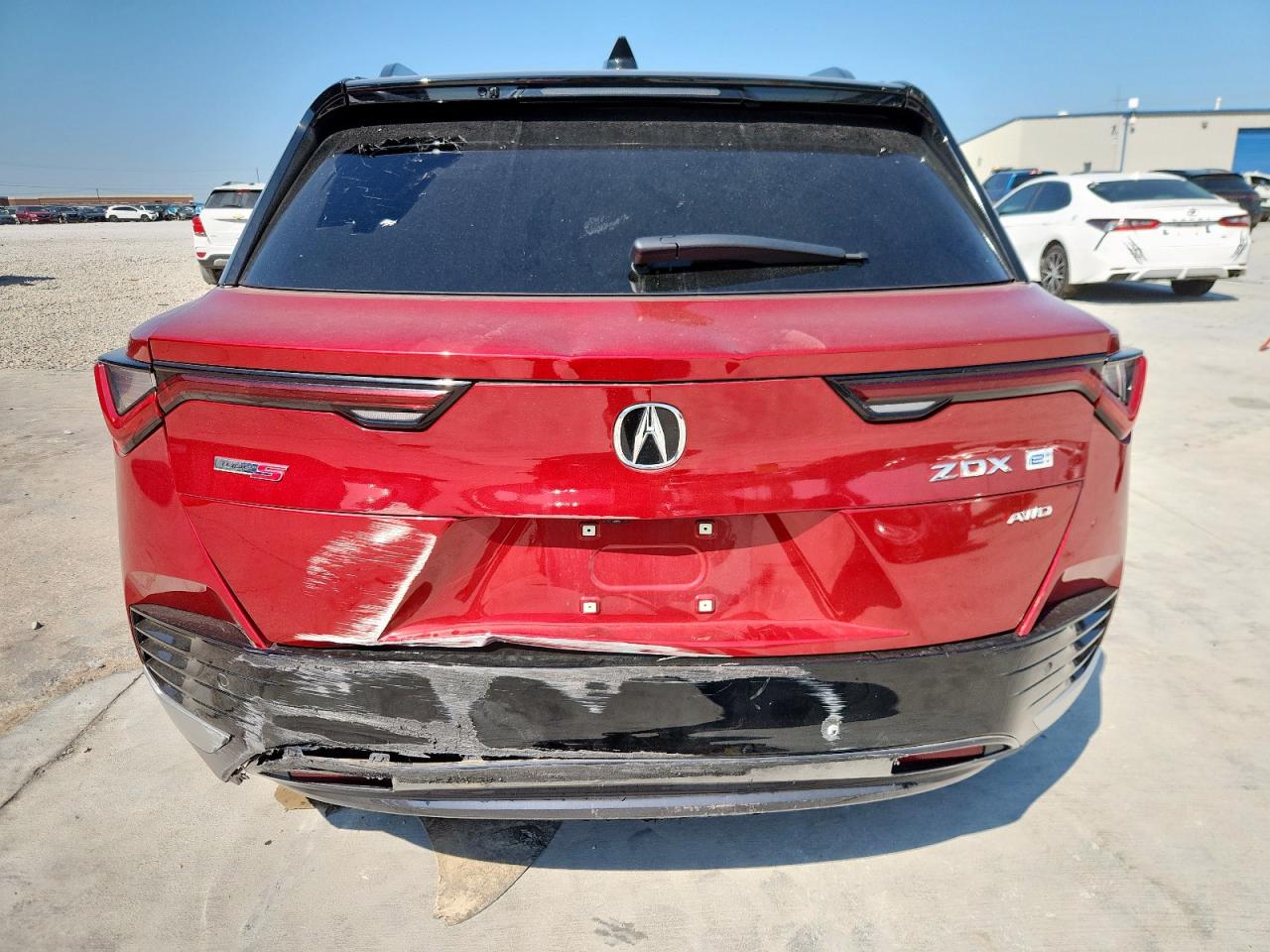 2024 Acura Zdx Type-s Красный vin: 4W5XHPRL9RZ515233