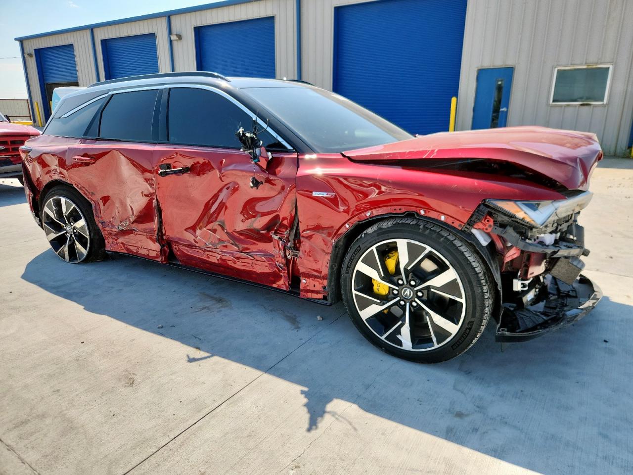 2024 Acura Zdx Type-s Красный vin: 4W5XHPRL9RZ515233
