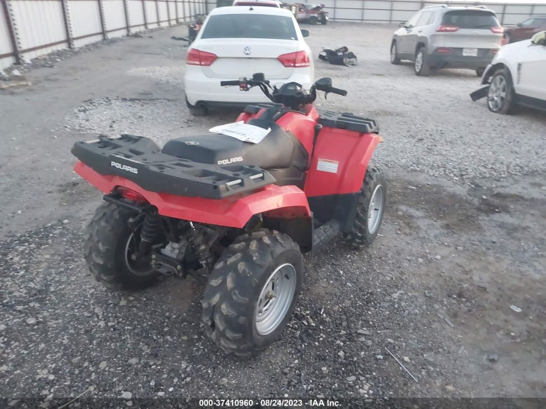 2007 Polaris Hawkeye Red vin: 4XALB27A57B008778