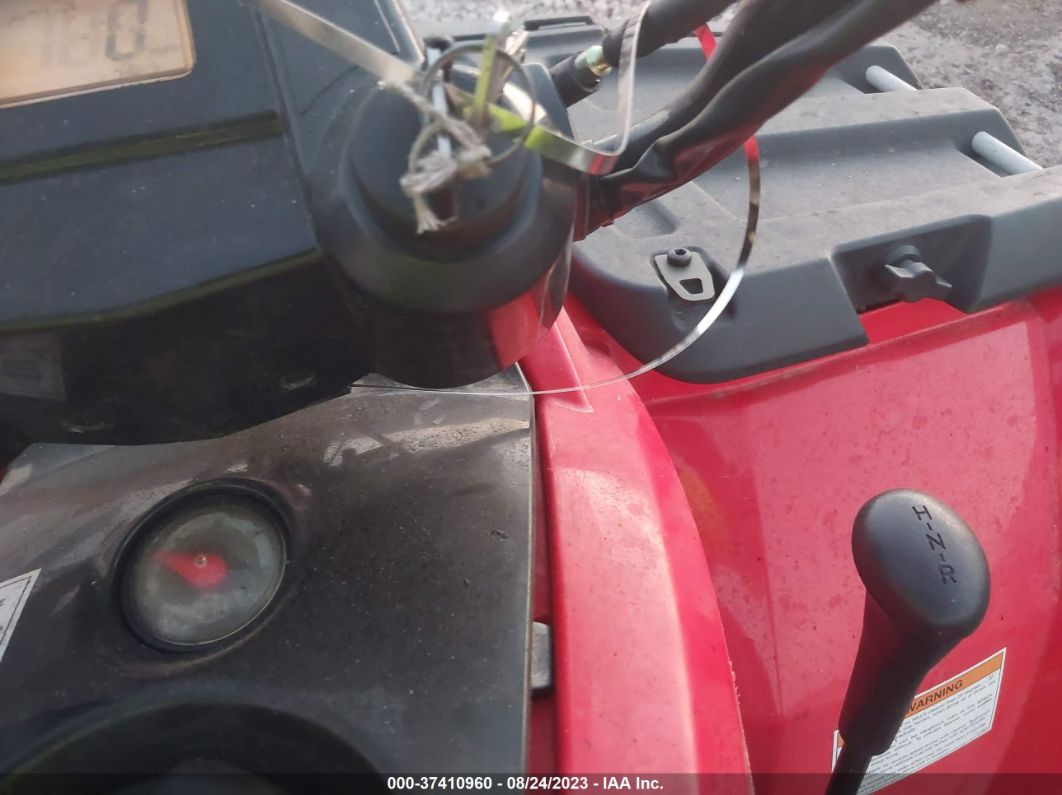 2007 Polaris Hawkeye Red vin: 4XALB27A57B008778