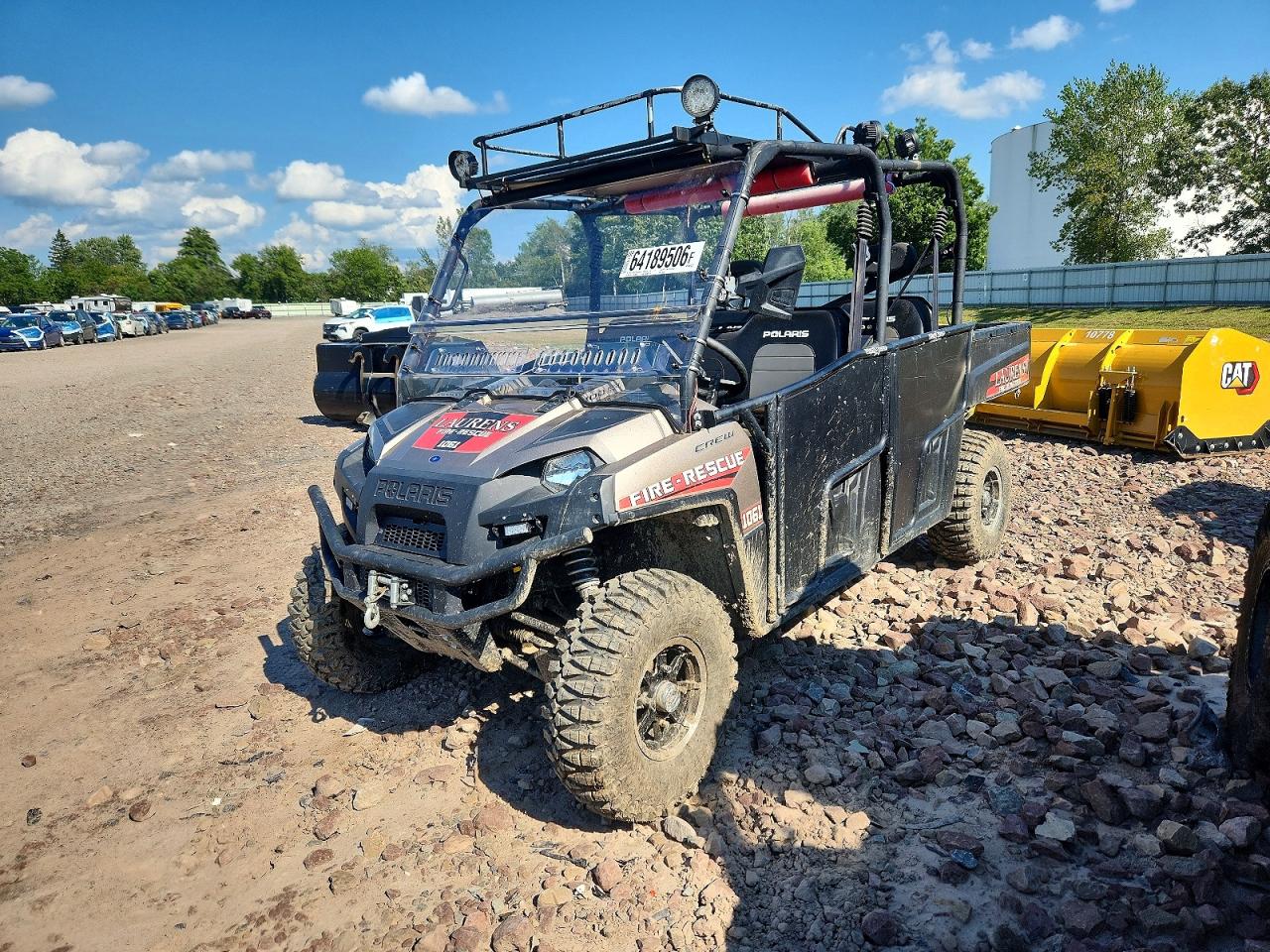 2012 Polaris Ranger 800 Crew Eps Red vin: 4XAWH7EA8C2253435