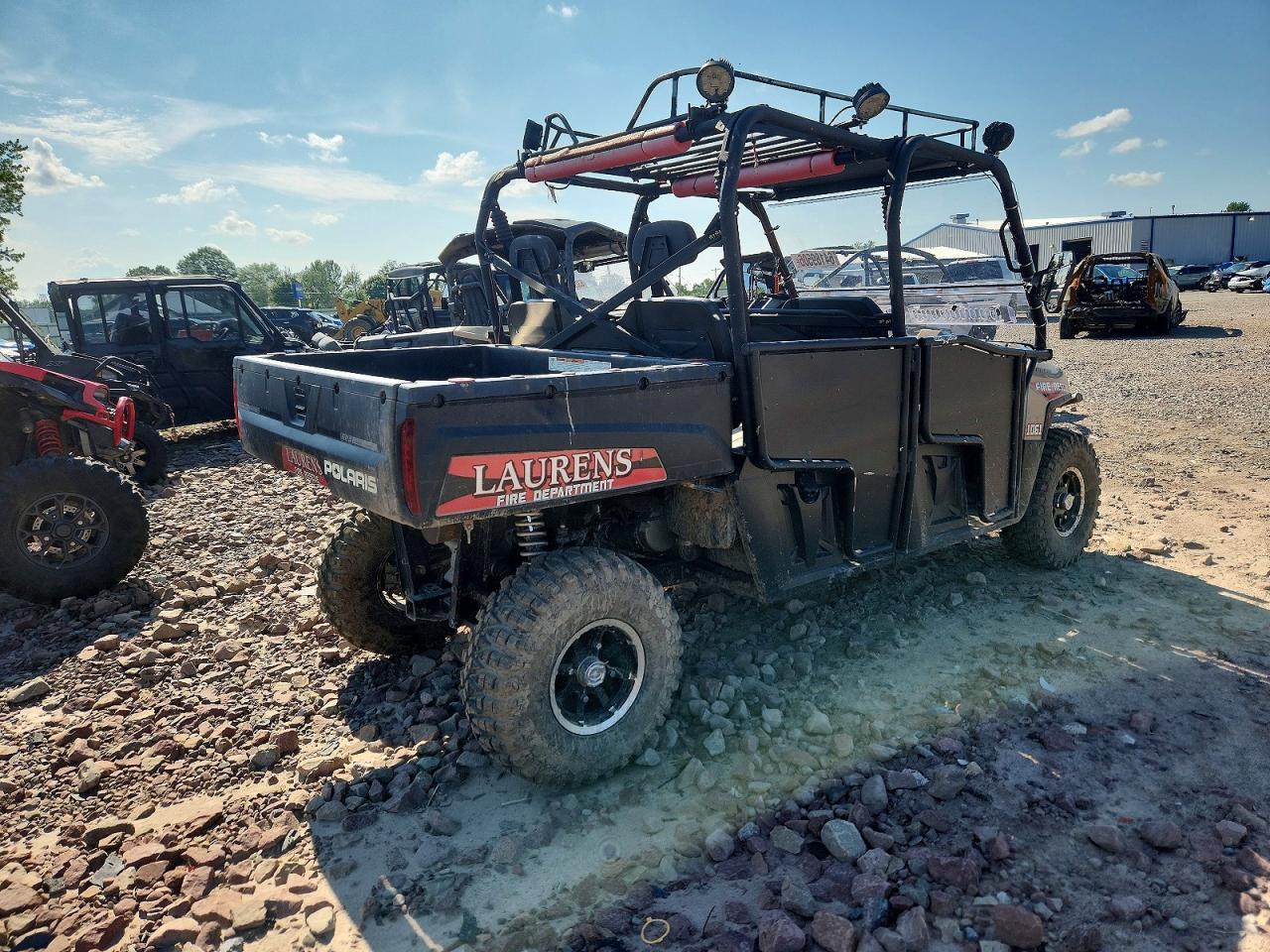 2012 Polaris Ranger 800 Crew Eps Red vin: 4XAWH7EA8C2253435