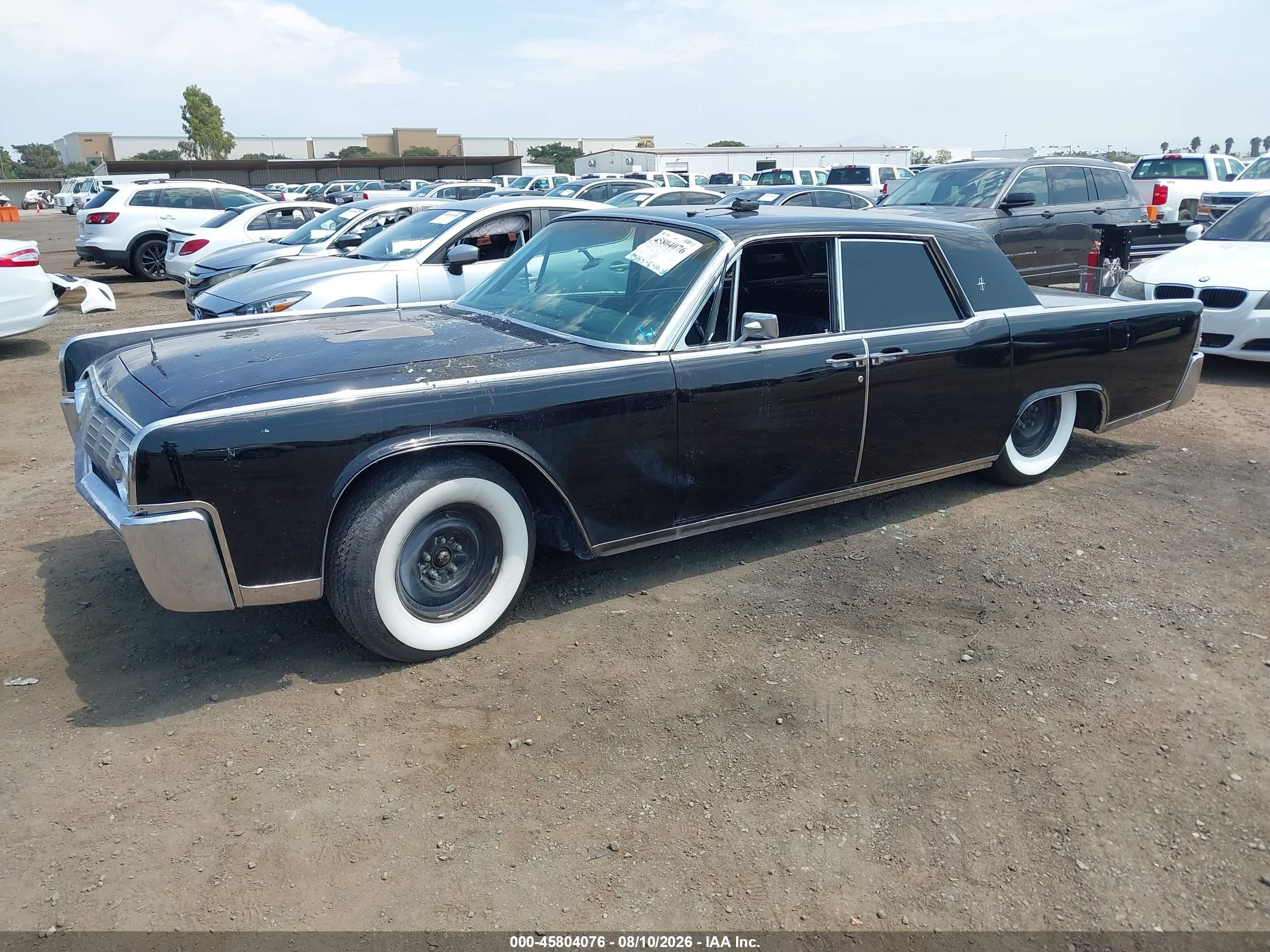 1970 Lincoln Continental Black vin: 4Y82N401405